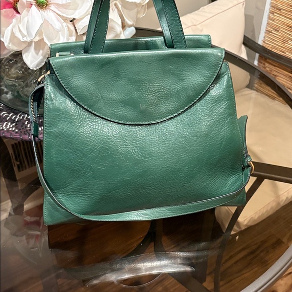 kate spade Handbags - Kate Spade Forest Green Shoulder Bag